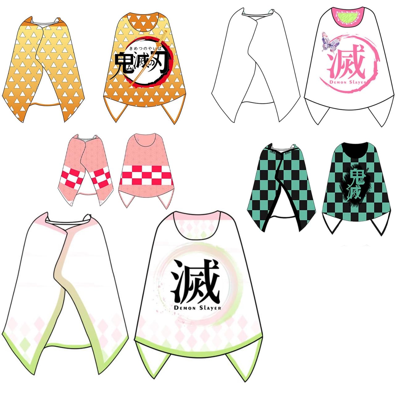 鬼滅の刃着る毛布セット Amazon.co.jp: kueer鬼滅の刃 ブランケット フード付き 着る毛布